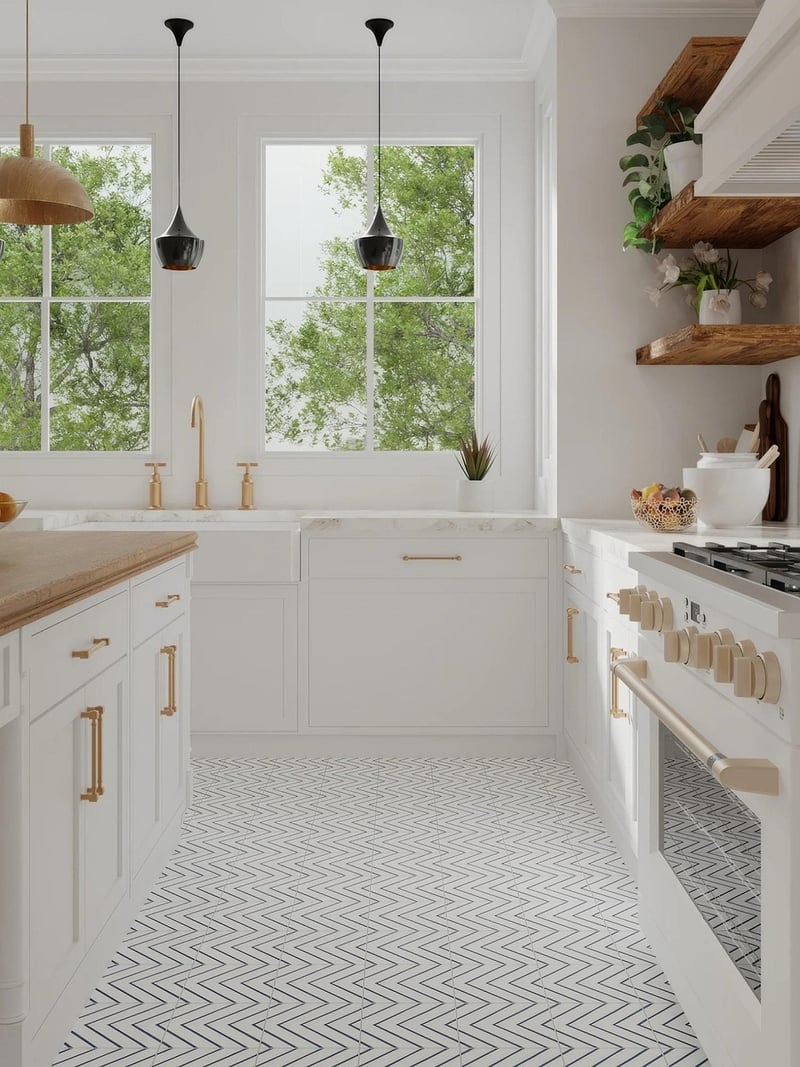 Kitchen herb garden